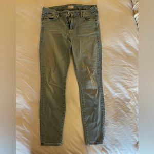Skinny Mother Ankle Jeans